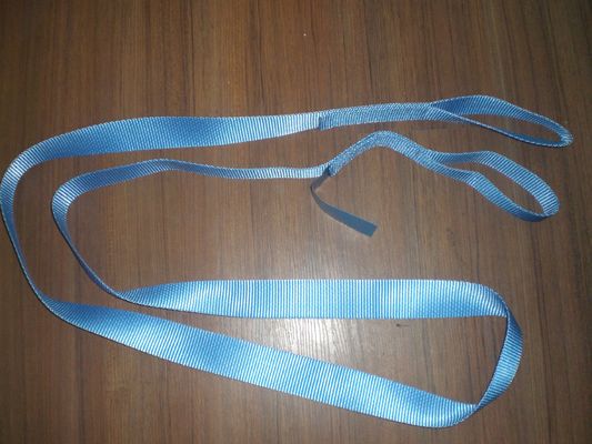 खरीदें हरा 1200kg पॉलिएस्टर अंतहीन स्लिंग्स, फ्लैट सिंगल यूज़ लिफ्टिंग स्लिंग्स online manufacture