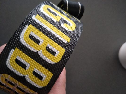 खरीदें उच्च स्थायित्व वाली स्लैकलाइन रस्सी कम खिंचाव के साथ 5T 2 इंच की रैचेट बकल online manufacture