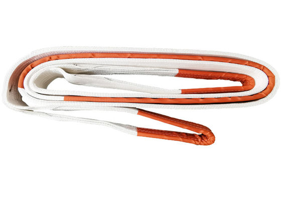 खरीदें चार प्लाई पॉलिएस्टर 50T वेब स्लिंग्स औद्योगिक प्रसंस्करण उद्योग उठाने वाला बेल्ट online manufacture