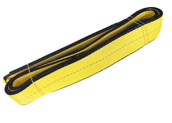 खरीदें उच्च शक्ति फ्लैट पॉलिएस्टर WSTDA-1- HP / ASME B30.9 / NAVFAC P-307आंख और आंख वेब स्लिंग online manufacture