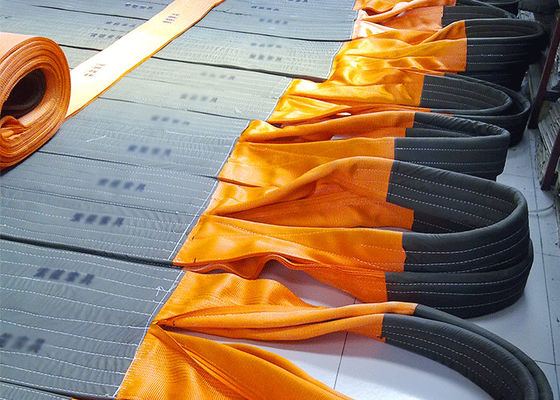 खरीदें आँख से आंख तक फ्लैट बुना हुआ वेबिंग स्लिंग EN1492-1 2000 WLL 10T ब्लू लैबोल के साथ online manufacture