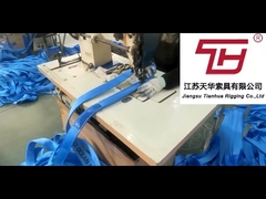 बंदरगाह उठाने के लिए उच्च दृढ़ता अंतहीन पॉलिएस्टर वेबिंग स्लिंग