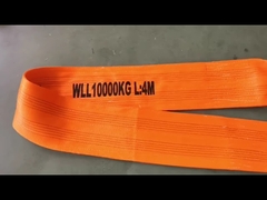 ट्विल बुना हुआ पॉलिएस्टर लिफ्टिंग स्लिंग पहनने के प्रतिरोधी भारी शुल्क